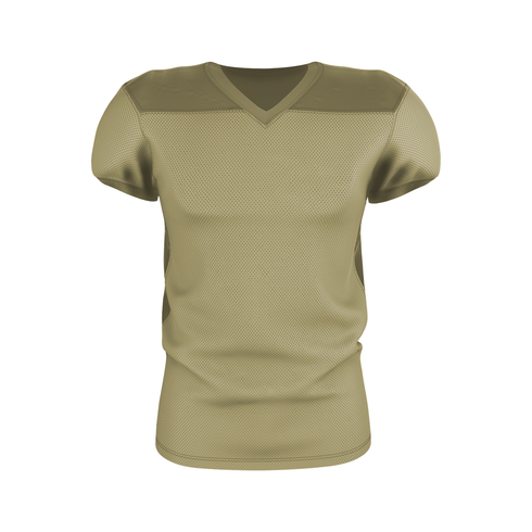 Badger Sport Youth Elusive Football Jersey (A00174-059604), Color 'Vegas Gold/Vegas Gold'
